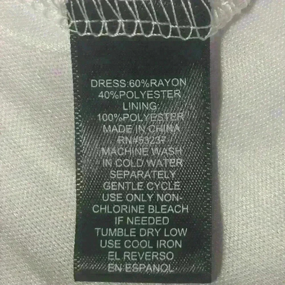 Solid White Dress - Picture 6 of 6